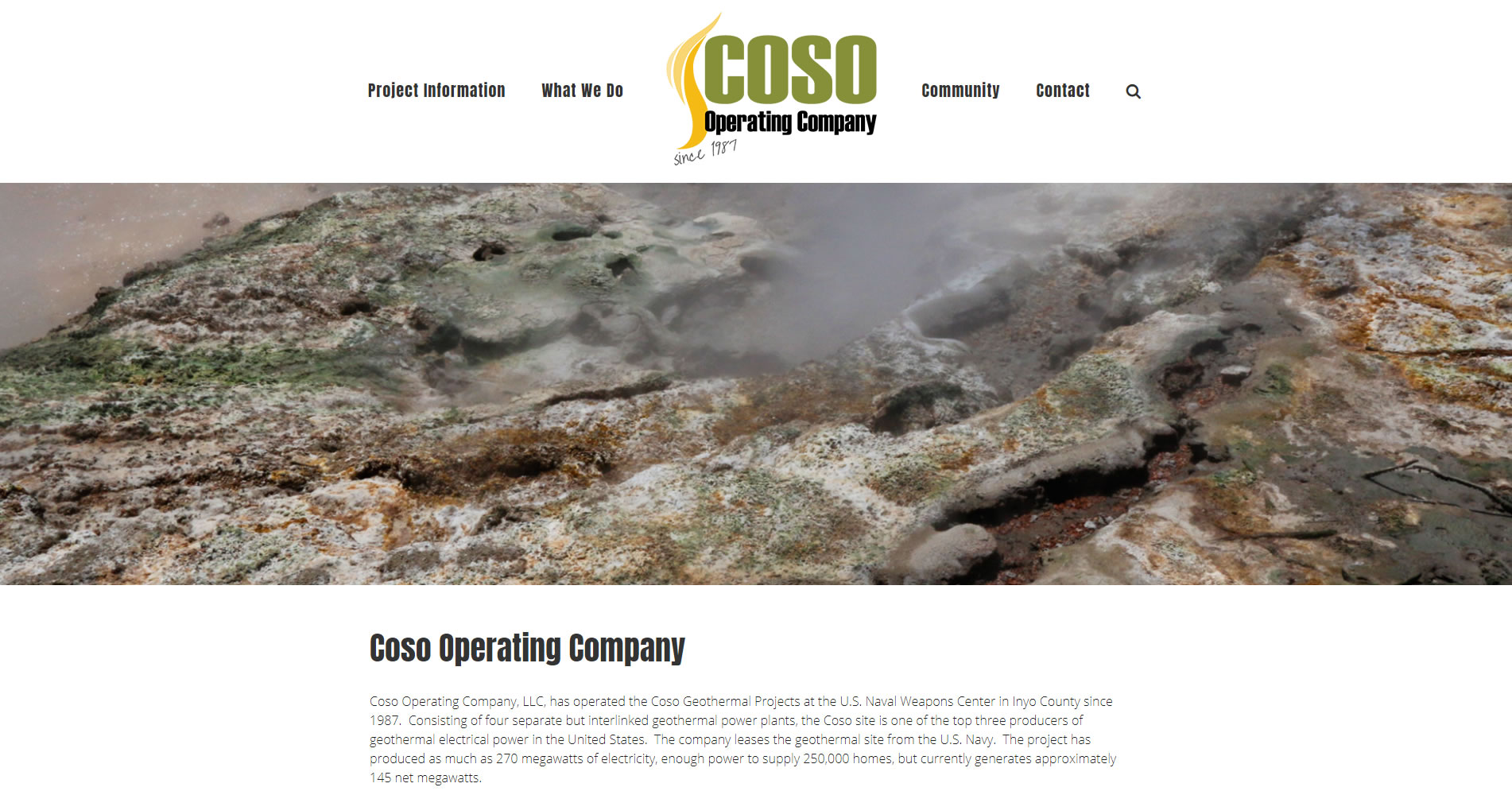 Coso Geothermal